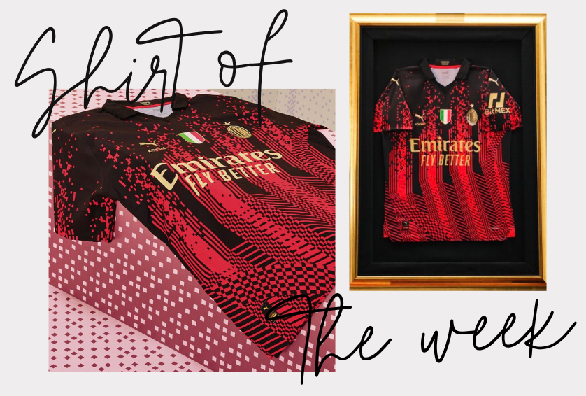 Shirt van de week - AC Milan's 4e shirt: de kruising van voetbal en mode 
