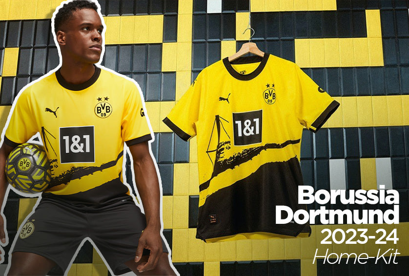 Fan-Powered Fashion: Borussia Dortmund's Striking New Home Shirt for 2023-24
