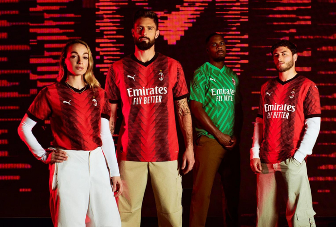 Exploring AC Milan's 2023/2024 Home Kit: A Modern Evolution of Tradition