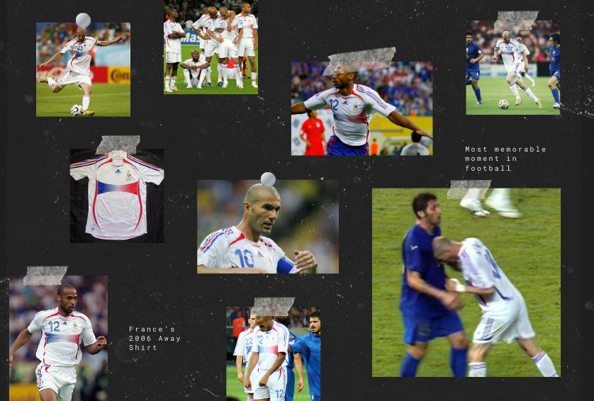 From Champs-Élysées to Headbutt Highway: The Infamous Journey of France's 2006 Away Shirt