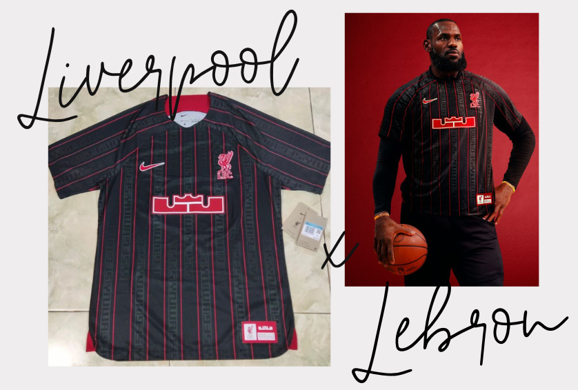 Liverpool x Lebron James: geruchten over een samenwerking in beperkte oplage met Nike