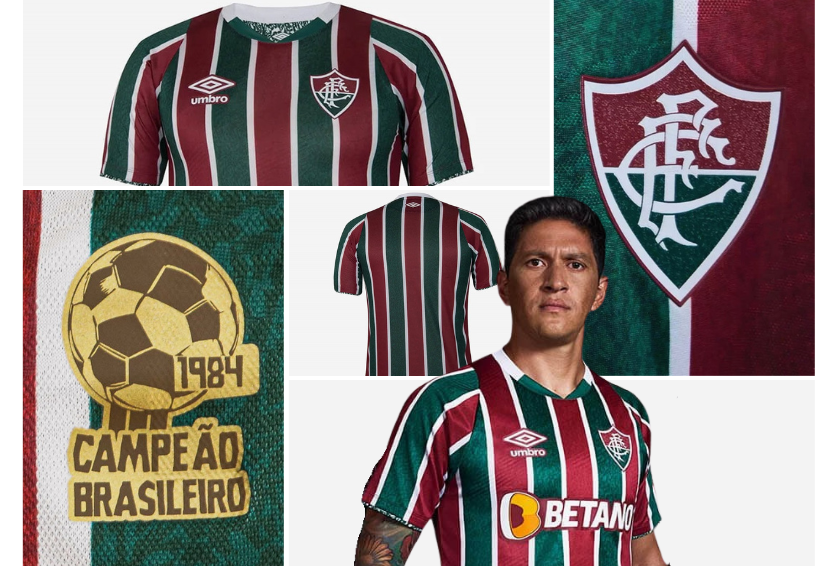 Stripes and Strokes: Fluminense's 2024 Kit Adds Artistic Flair to Tradition