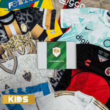 Load image into Gallery viewer, Kids Mystery Football Shirt Box
